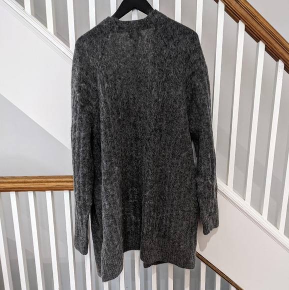 Acne Studios- Raya Short Rib Mohair-blend Cardigan - Small - Picture 5 of 15